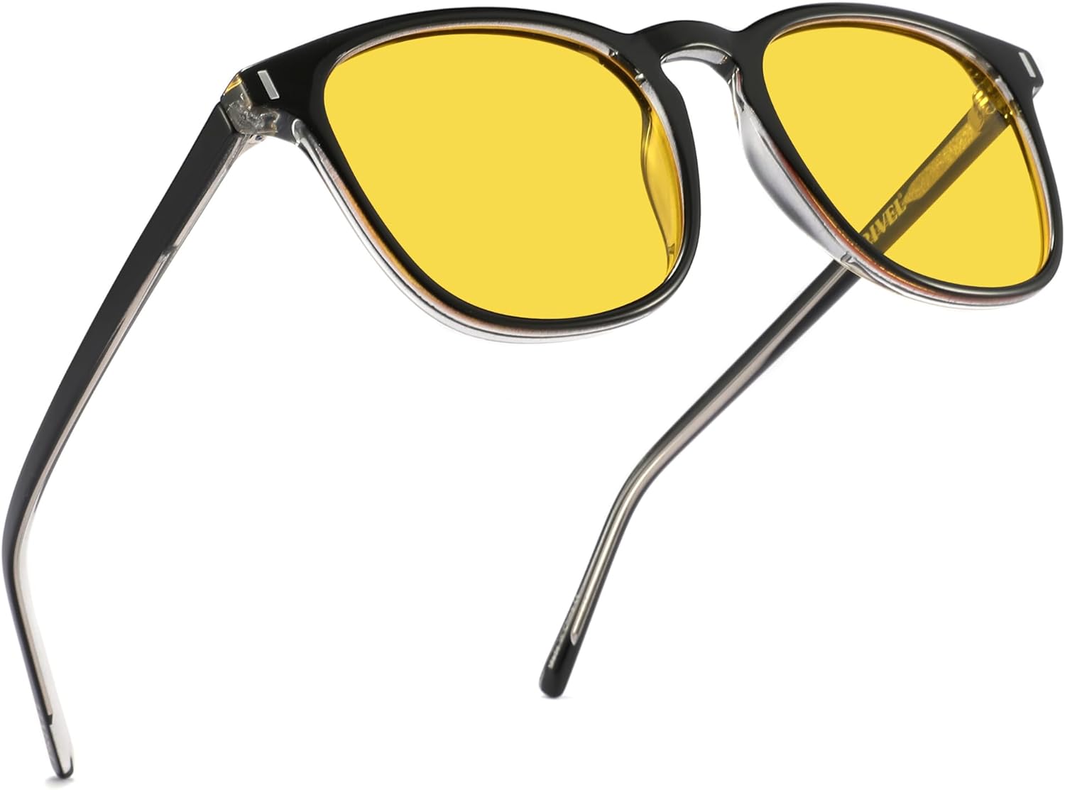 

Солнцезащитные очки размера XXL (очень большие), 159 мм, поляризованные, квадратной и круглой формы, для больших широких голов, мужские, с защитой UV400 PRIVEL, Glossy Black on Transparent | Polarized Night Driving Yellow