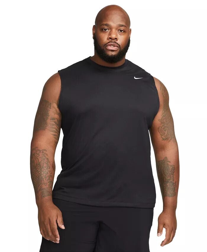 

Мужская футболка для фитнеса без рукавов Legend Dri-FIT Nike, черный