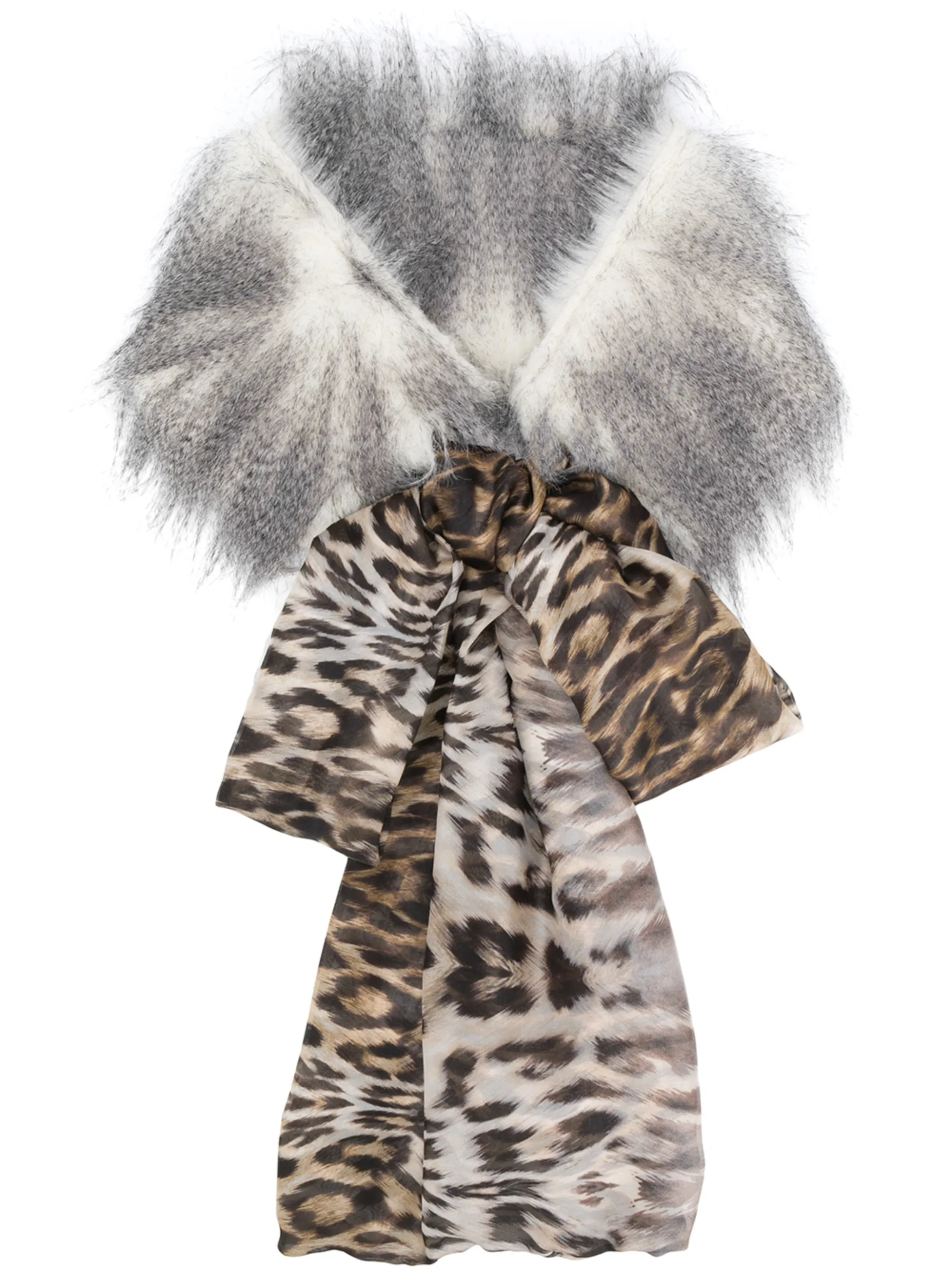 

Воротник и галстук-шарф Liska, серый