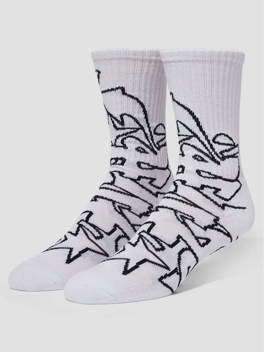 

Носки с контурами Huf, белый