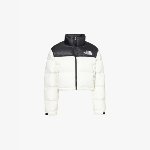 

Куртка свободного кроя с фирменной вышивкой Nuptse The North Face, белый