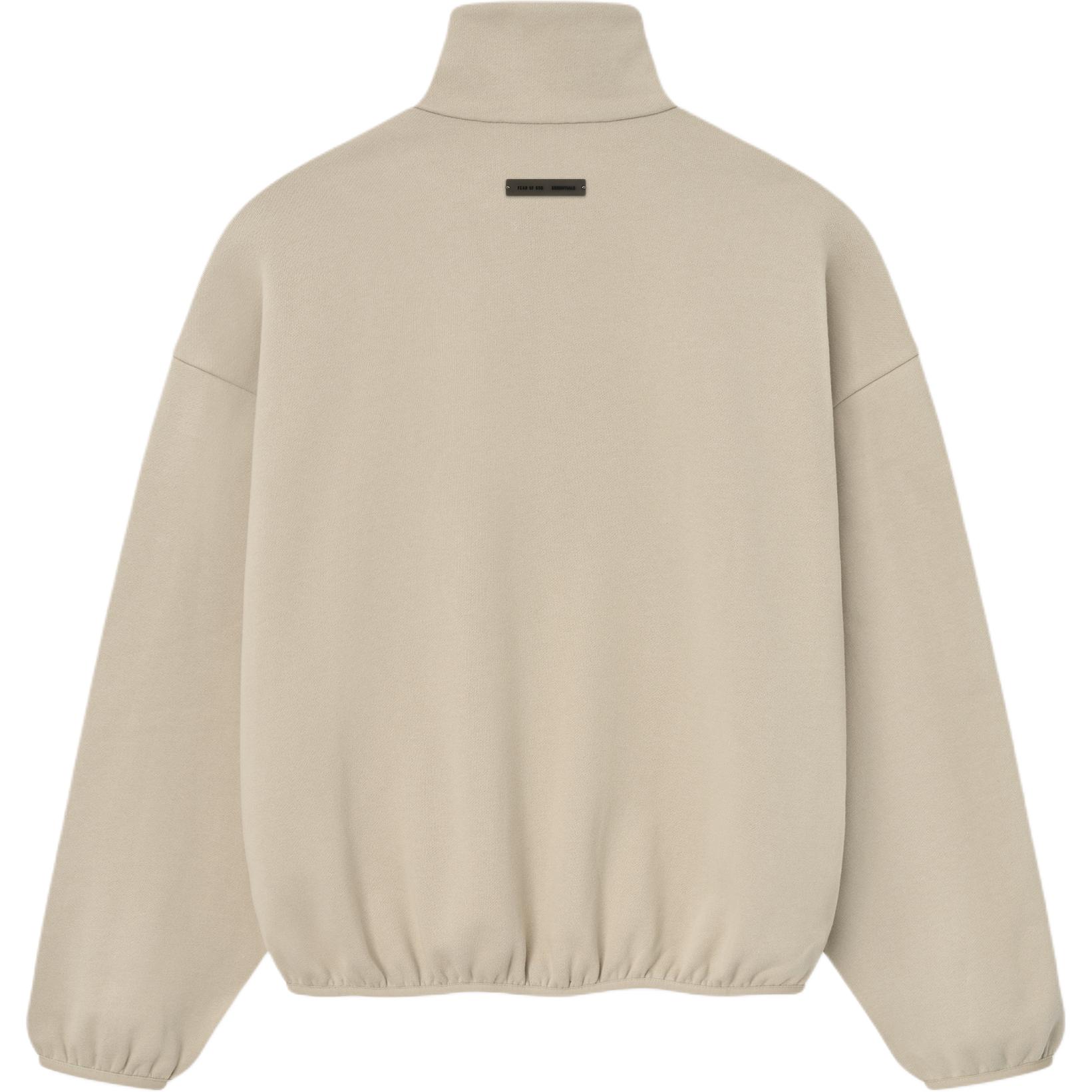 Fear Of God Essentials Свитшот с молнией и спортивными деталями, Woody Brown/TIMBER — фото 2