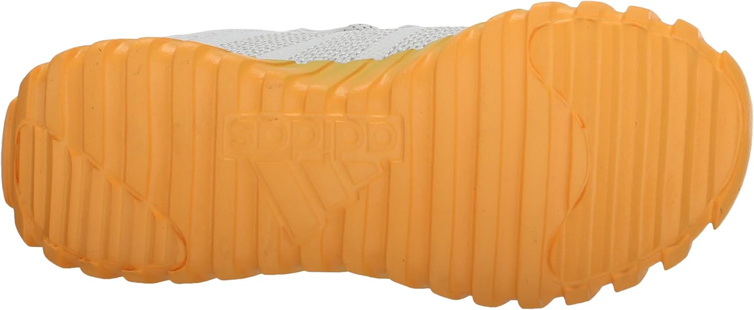 Детские кроссовки Adidas Kaptir Flow (унисекс), белый/оранжевый — фото 4