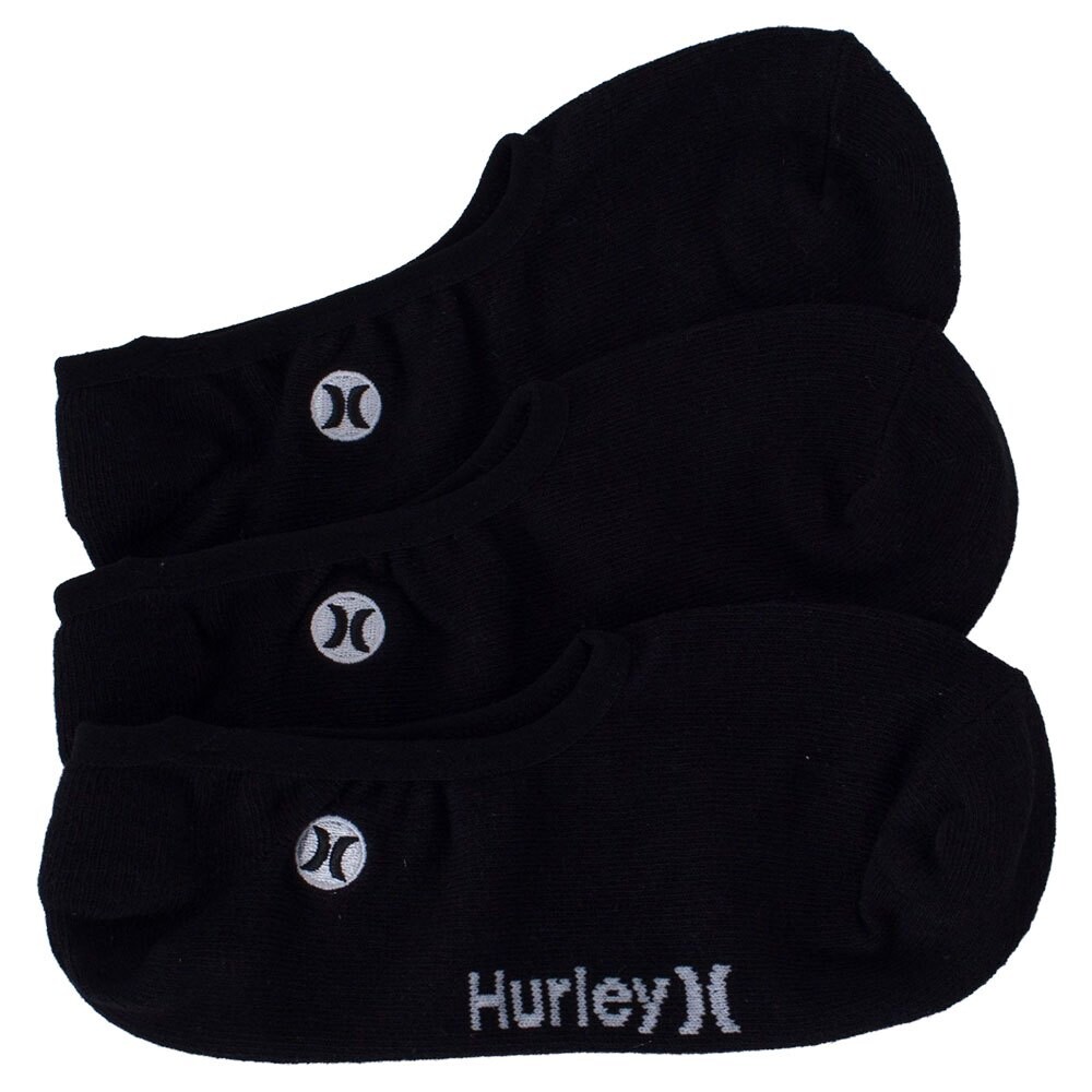 

Носки Hurley H2O Dri No Show 3 шт, черный
