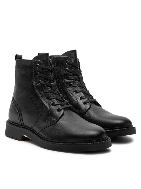 Туфли на шнуровке FM0FM05183 Tommy Hilfiger, черный — фото 2