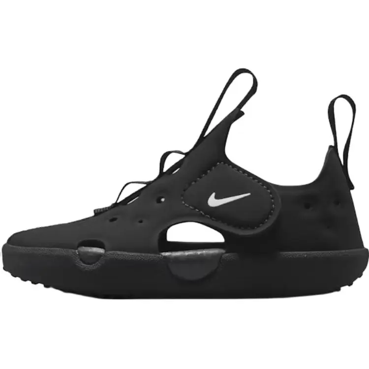 Nike Sunray Protect 4 нескользящая износостойкая низкая обувь для малышей black — фото 3