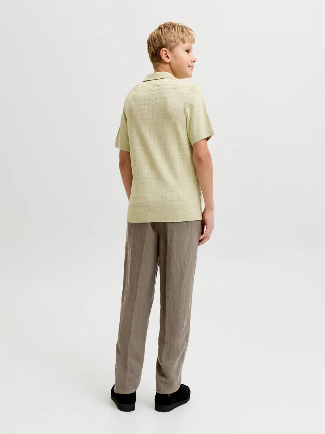 Брюки свободного кроя Jack & Jones Junior, Brown — фото 4