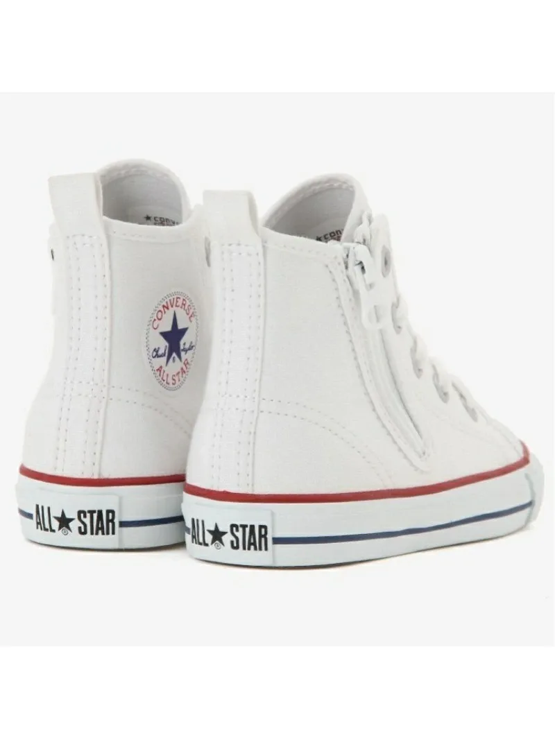 Кроссовки Детская сборная Новой Зеландии по стрижке «хай-кат» Converse, Optical White — фото 3