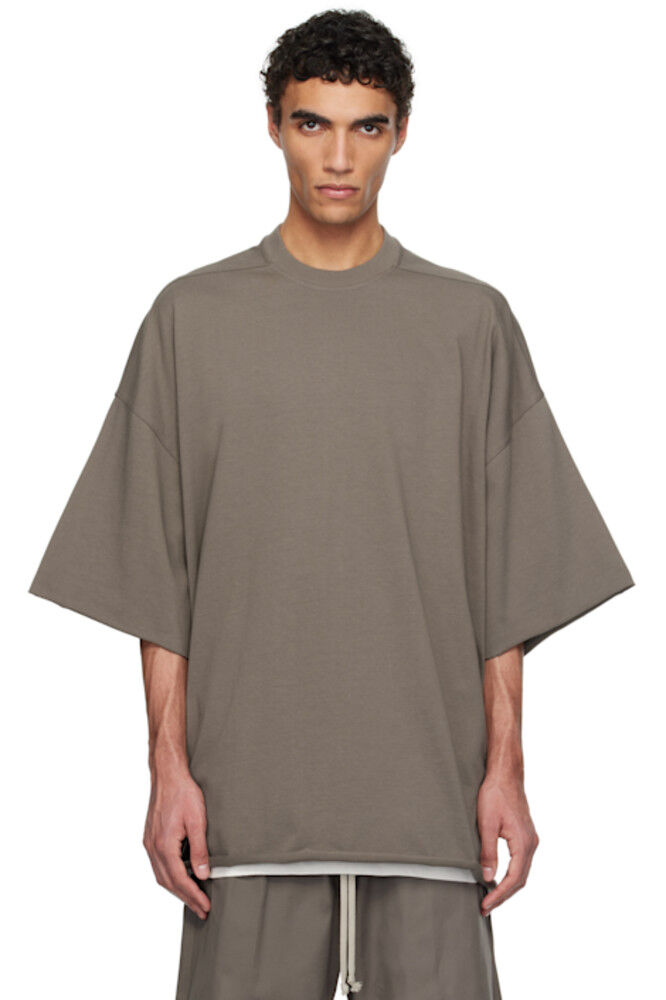 

Серая футболка Hollywood Tommy Rick Owens