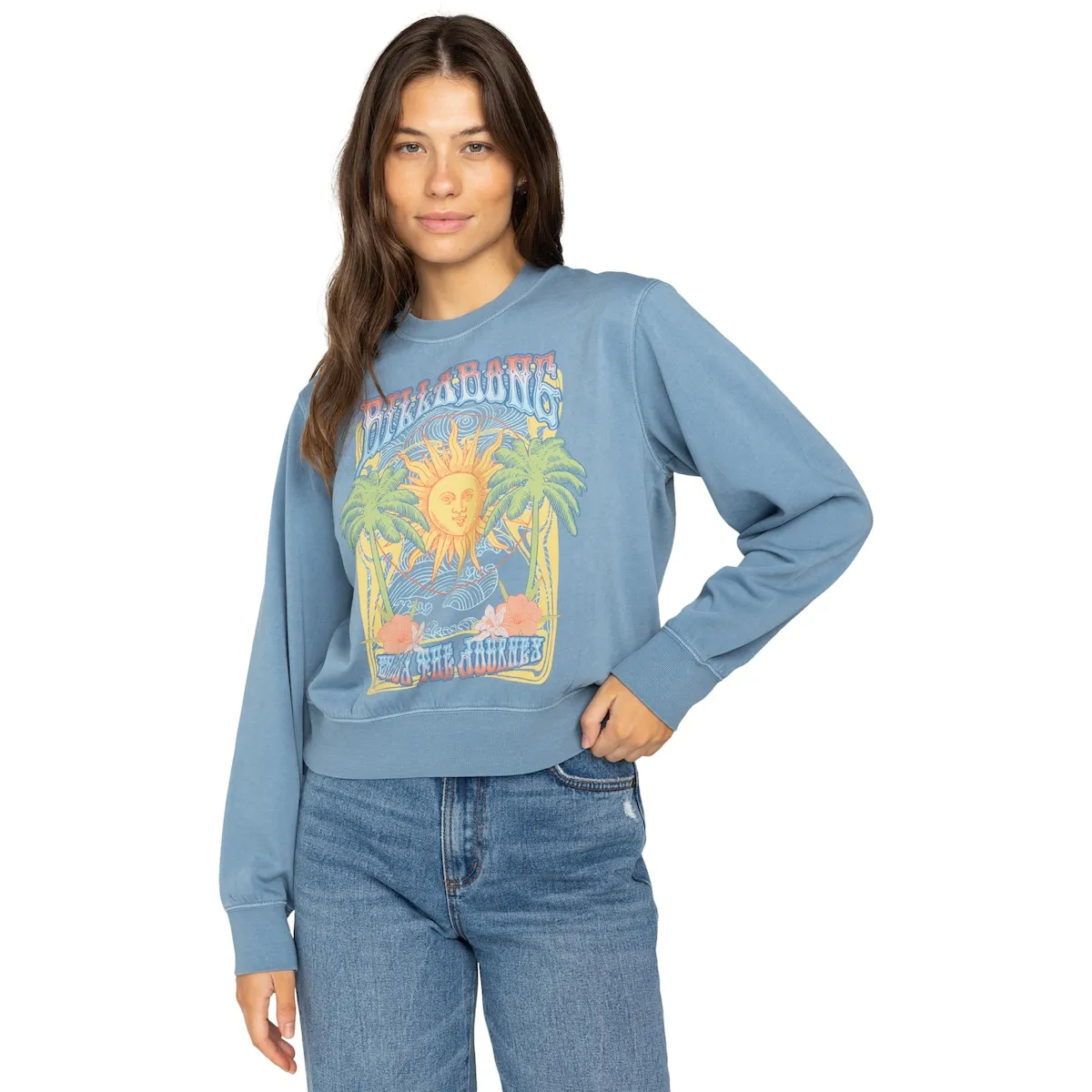 

Женская толстовка From Paradise Billabong, синий