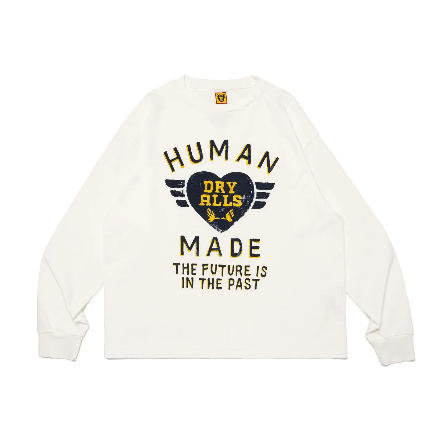 

Футболка с длинным рукавом и логотипом в виде сердца HUMAN MADE, розовая