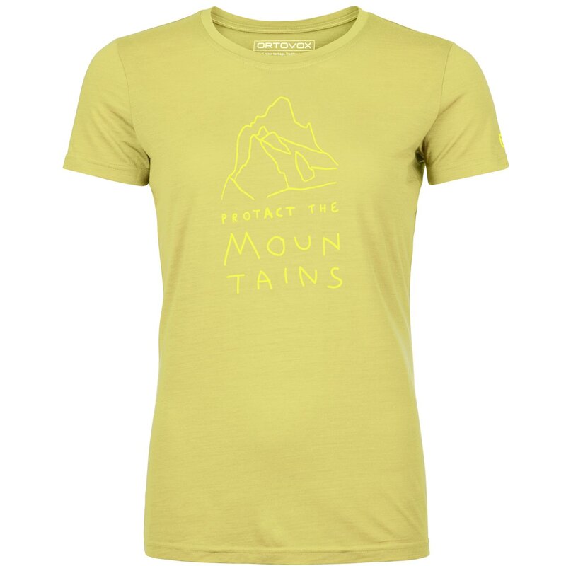 

Футболка 150 cool mtn protector ts w Ortovox, цвет wabisabi