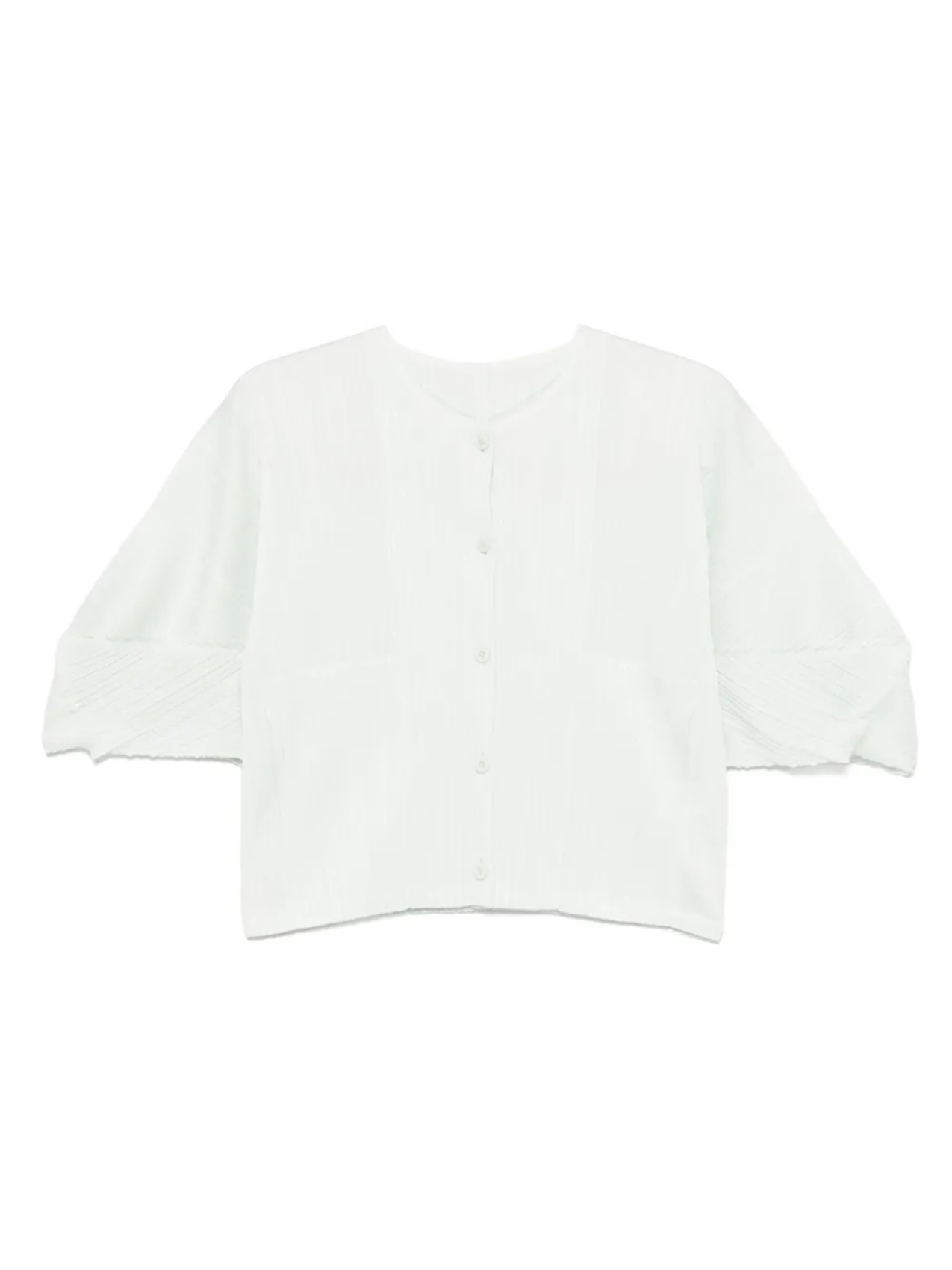 

Pleats Please Issey Miyake рубашка Monthly Color April, зеленый