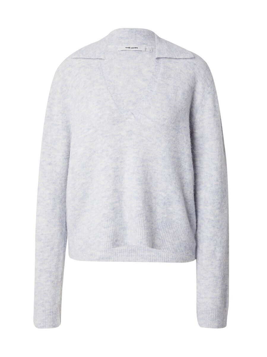 

Тонкий вязаный свитер Oval Square Sweater Fab, небесно-синий