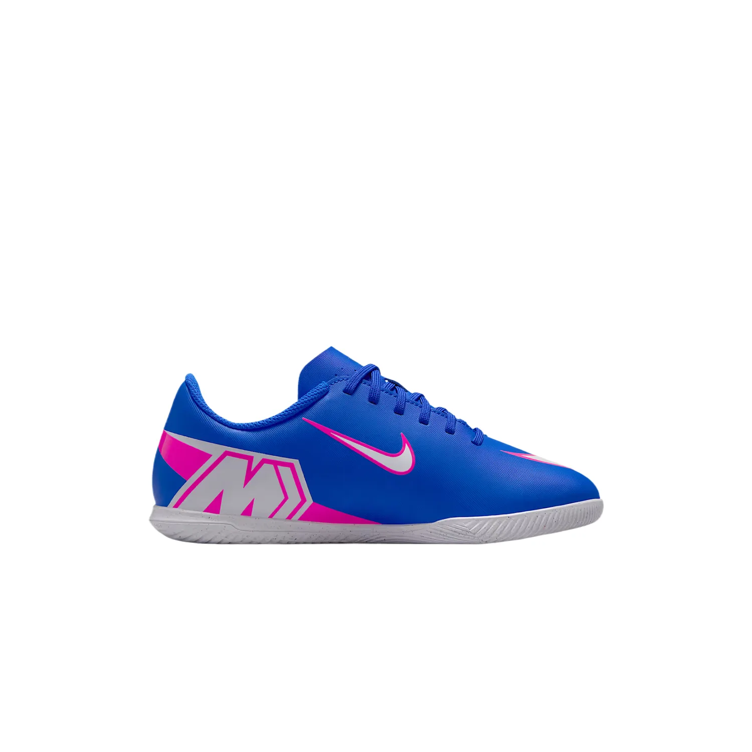 Детские футбольные бутсы low top Nike, Racing Blue/White — фото 3