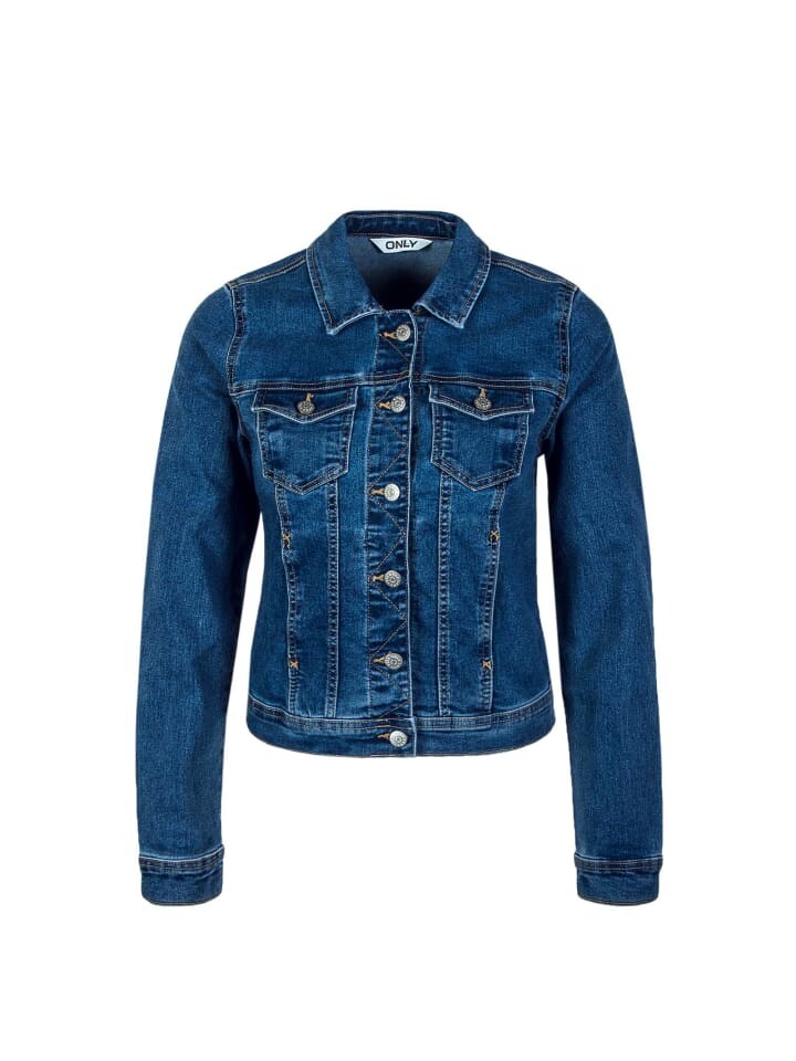 

Джинсовая куртка ONLY Jeansjacke, синий
