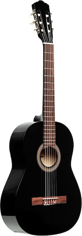 

Акустическая гитара 4/4 classical guitar with linden top, black