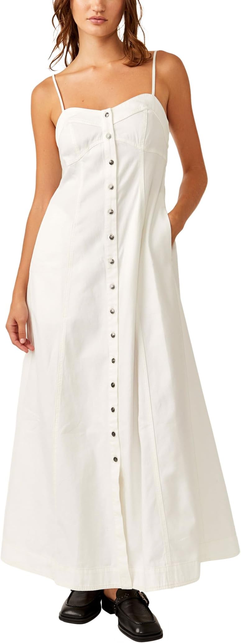 

Платье Free People Just Jill Maxi, цвет Ivory