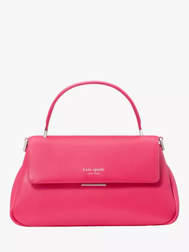 

Клатч kate spade new york Grace Leather Small Top Handle, цвет rosehip