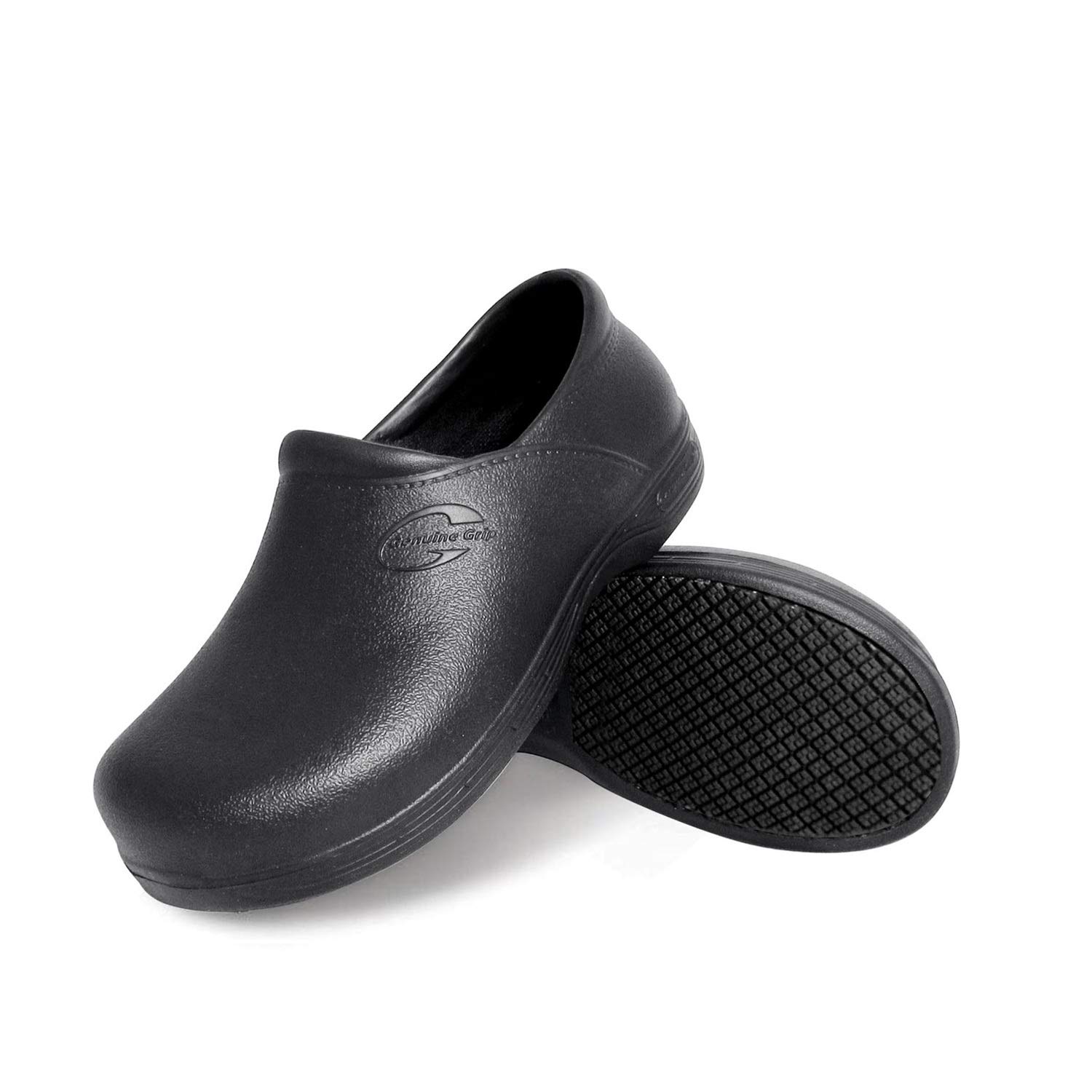 

Лоферы, 10, EE, черные, гладкие, пара Genuine Grip