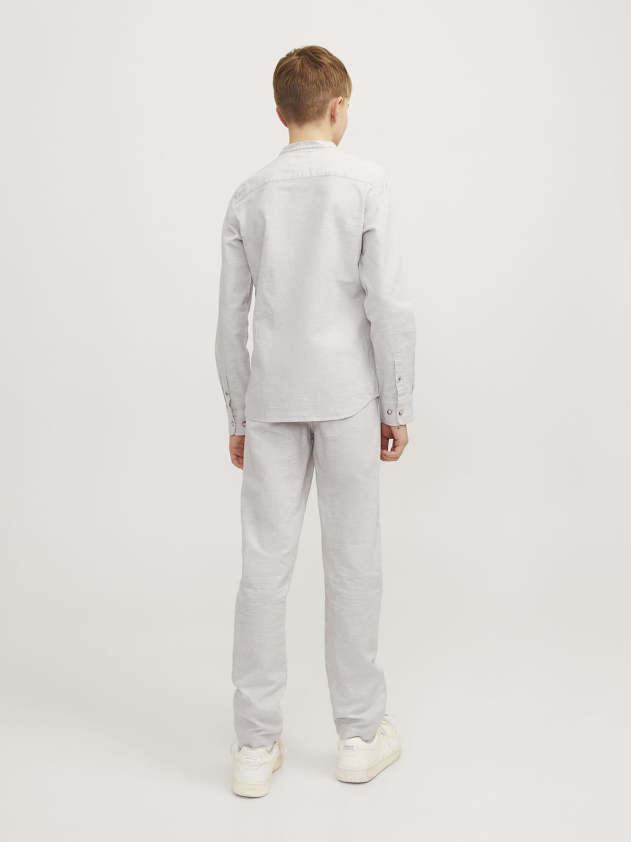 Брюки свободного кроя Jack & Jones Junior JPSTKane JJSummer, бежевый — фото 4