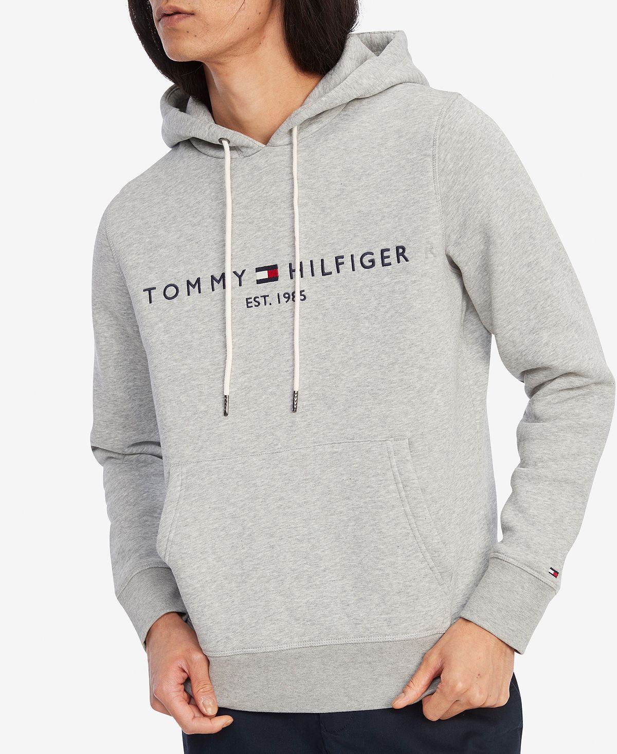 

Мужская толстовка с вышитым логотипом Tommy Hilfiger