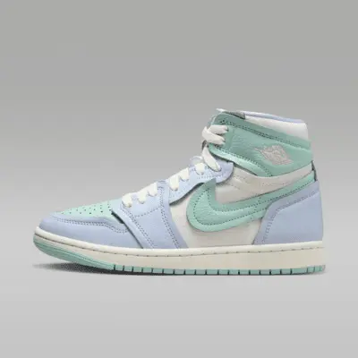 

Кроссовки Jordan Air 1 High Method of Make, цвет Hydrogen Blue/Light Dew/Coconut Milk/Sail