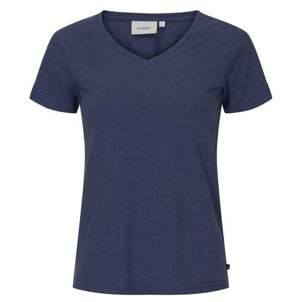 

Футболка Sea Ranch Dorthea Short Sleeve V Neck, синий