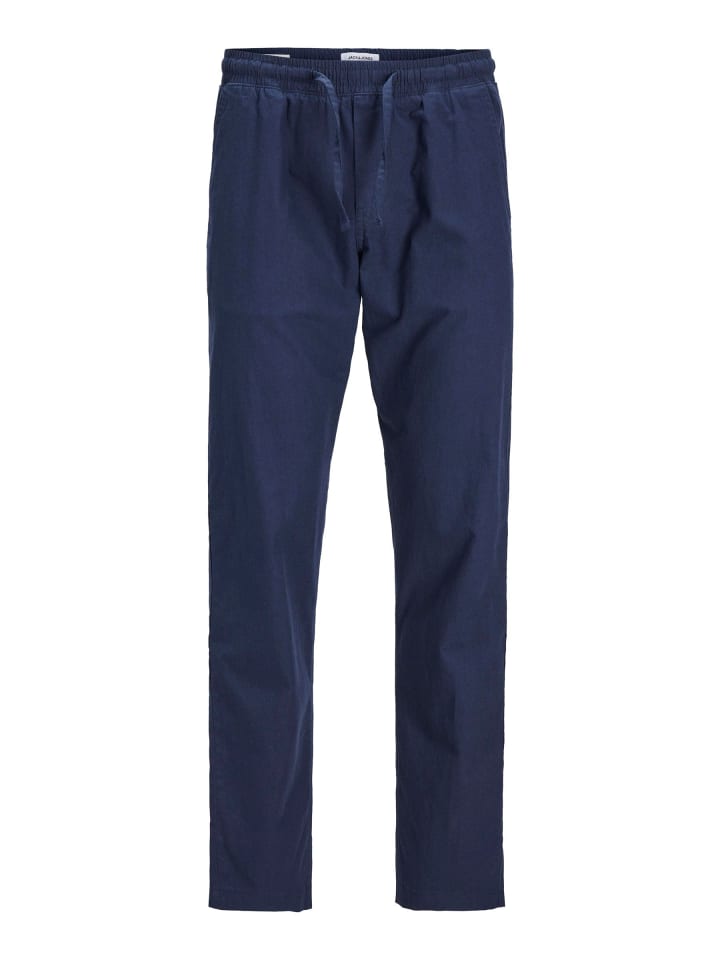 

Тканевые брюки JACK & JONES Junior, темно-синий