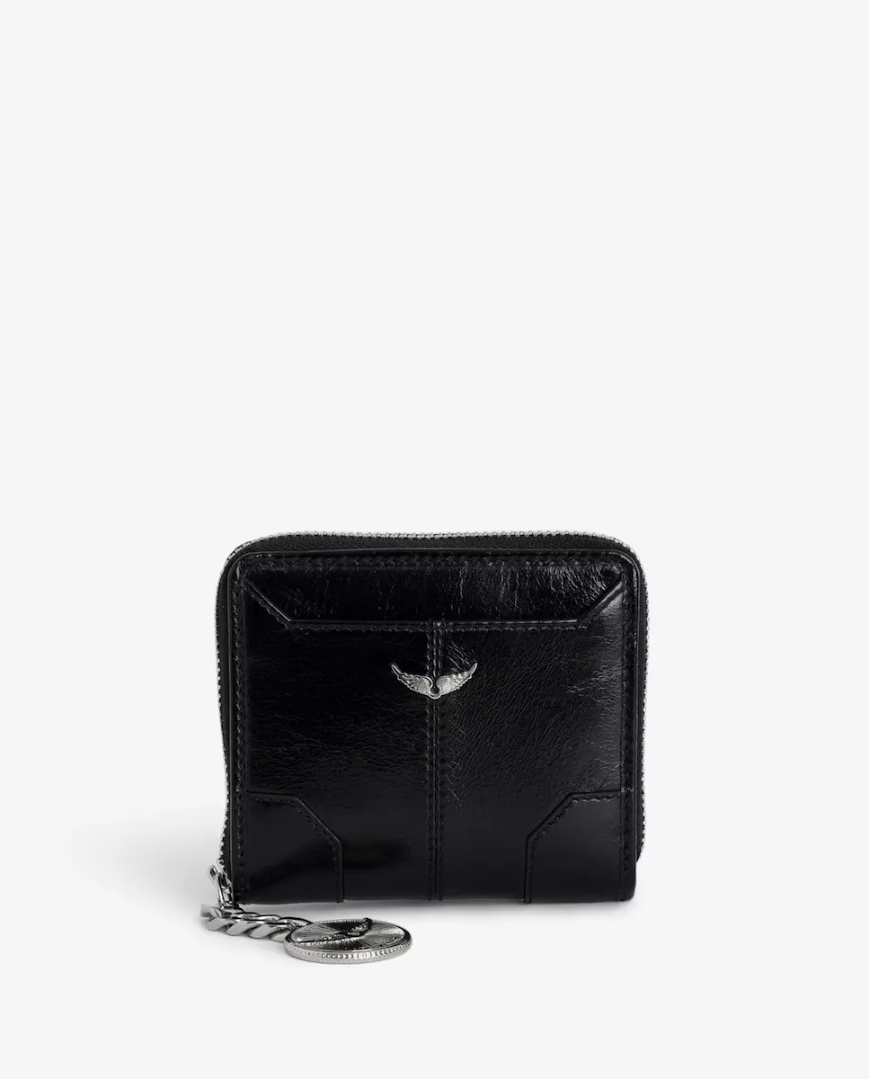 

Сумочка женская Sunny Mini черная кожаная Zadig & Voltaire