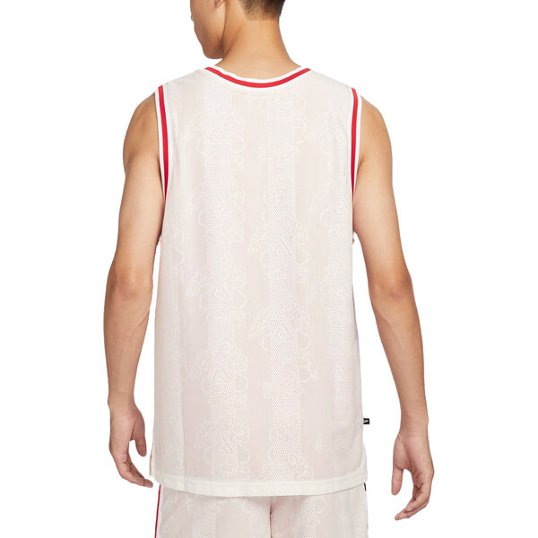Спортивная футболка giannis dri-fit dna basketball jersey asia sizing 'sail white' Nike, мультиколор — фото 2