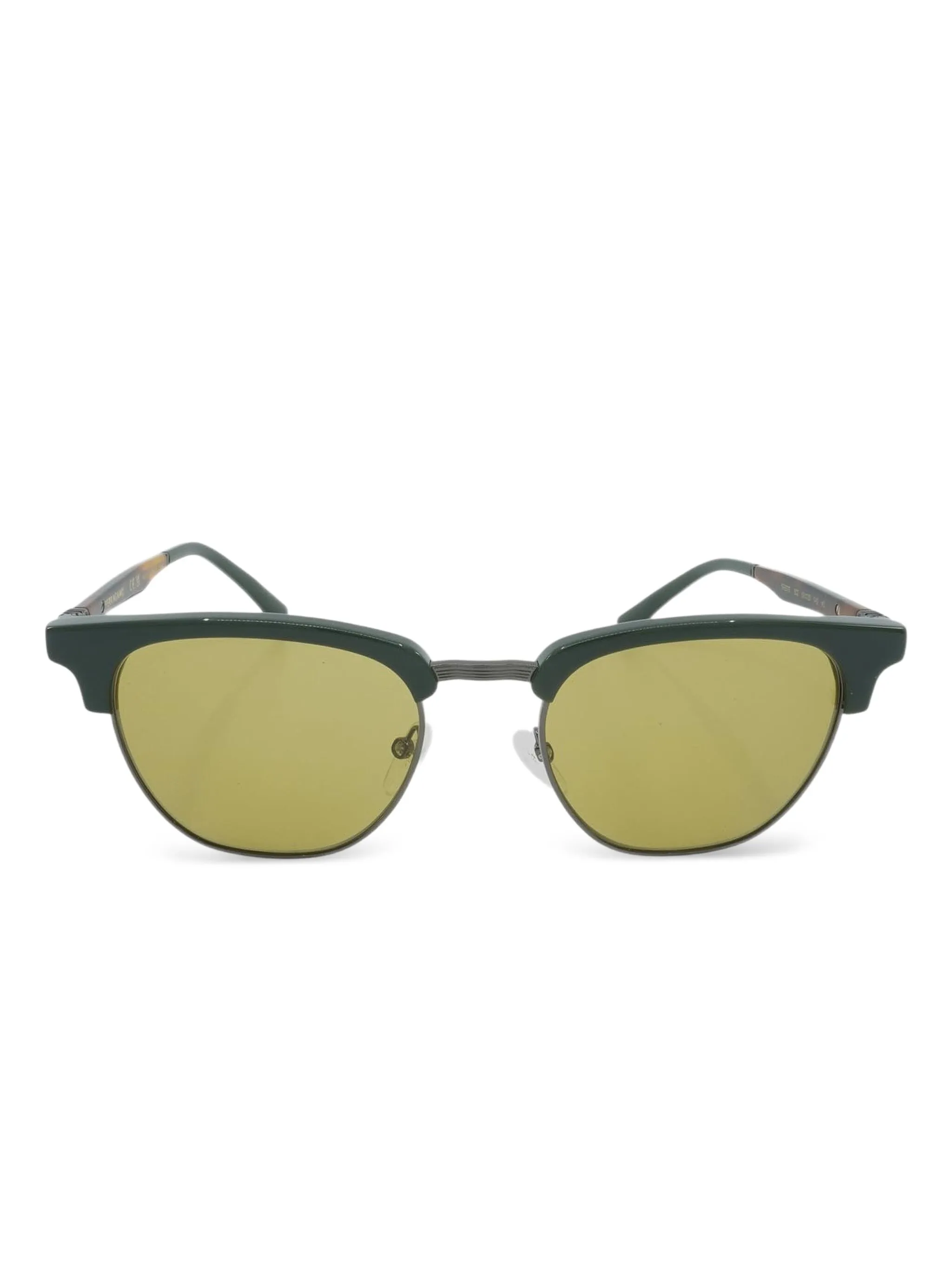 

Солнцезащитные очки в оправе Clubmaster Ferragamo Eyewear, зеленый