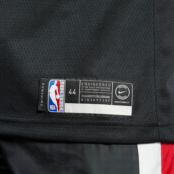 Футболка x nba chicago bulls swingman edition футболка Nike, черный — фото 4