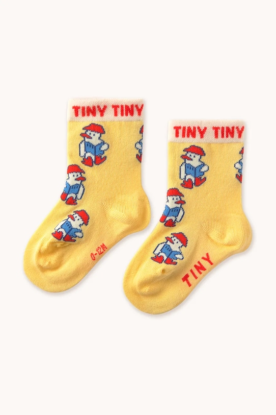 

Детские носки READERS MEDIUM SOCKS Tinycottons, желтый