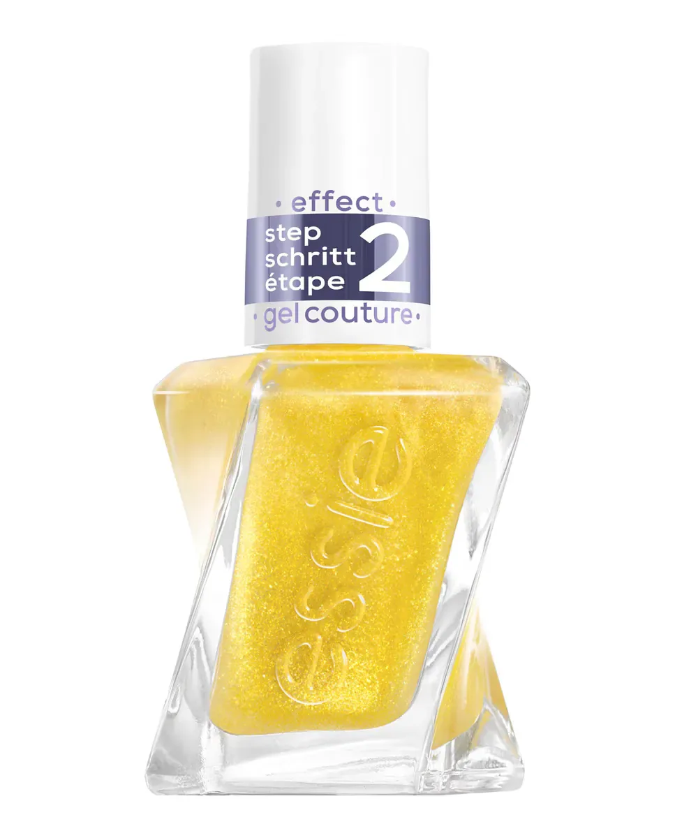 Лак для ногтей с эффектом стойкого геля быстрого высыхания Gel Couture 13,5 мл Essie, Tono 565  Crushed Gold