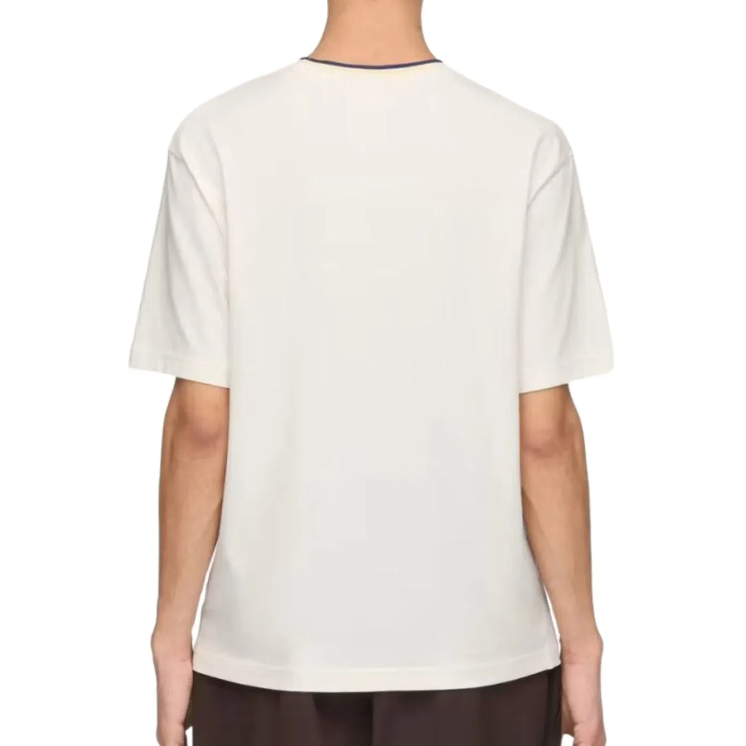 Футболка Adidas x Wales Bonner x Y3 Graphic T-Shirt 'Crew White' KS3977, белый — фото 4
