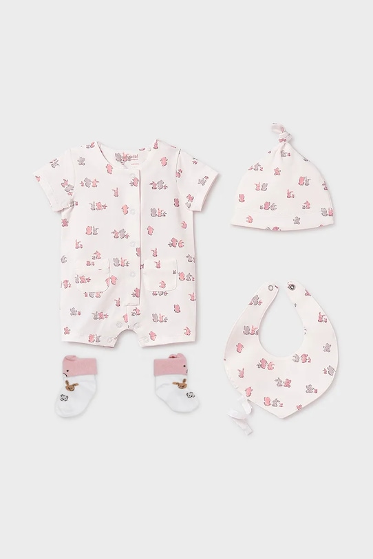 

Комплект для новорожденного 4 предмета Mayoral Newborn, бежевый