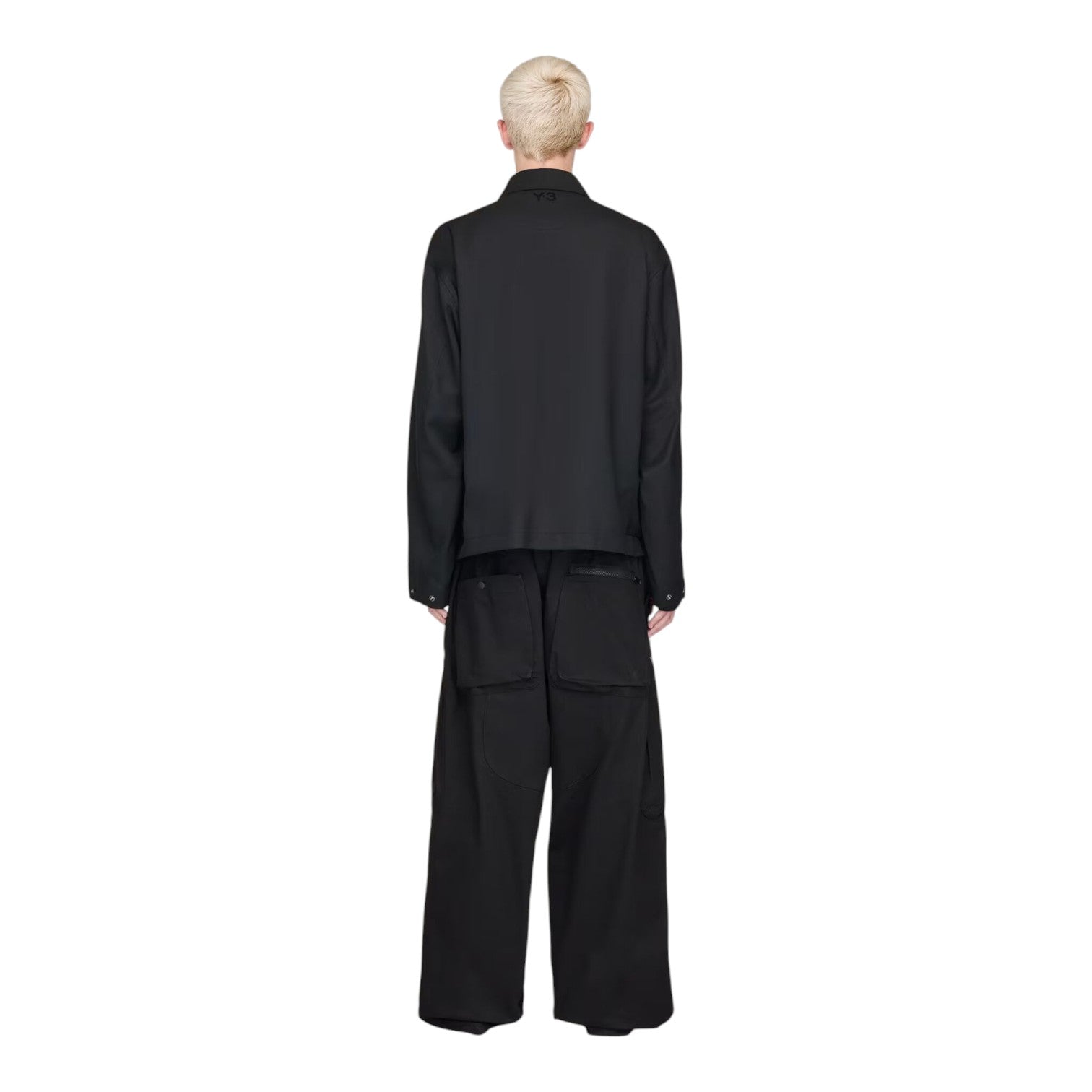Кроссовки adidas Y-3 Refined Wool Blouson 'Black' — фото 4