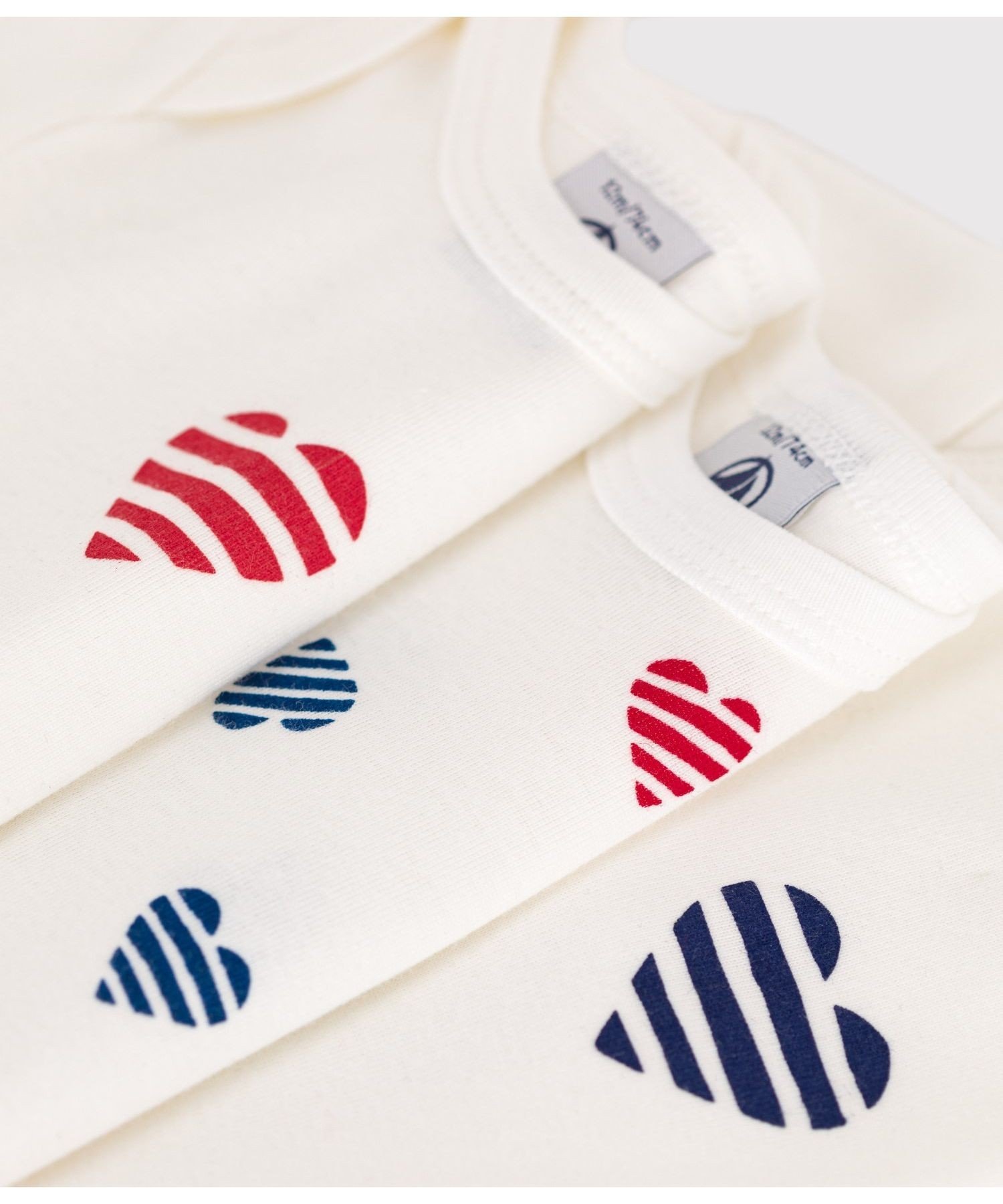 Боди с короткими рукавами (комплект из 3 предметов) PETIT BATEAU, Multicolor 1 — фото 3