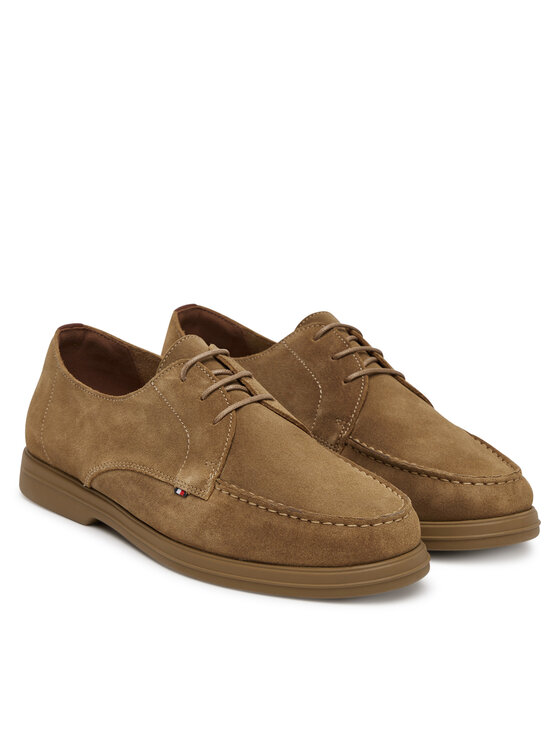 Мокасины Moc T Derby FM0FM05495 Tommy Hilfiger, коричневый — фото 2