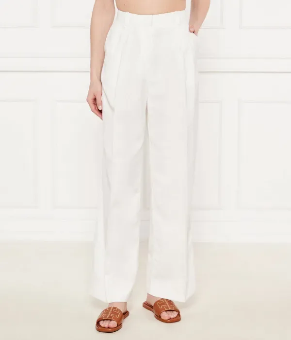 Брюки flare fit Tommy Hilfiger, белый