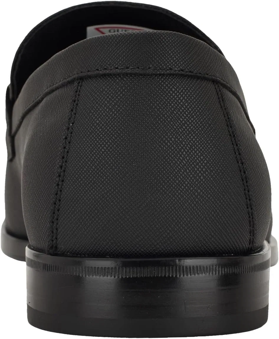 Туфли Guess Hacam für Herren, Black Saffiano Texture 001 — фото 2