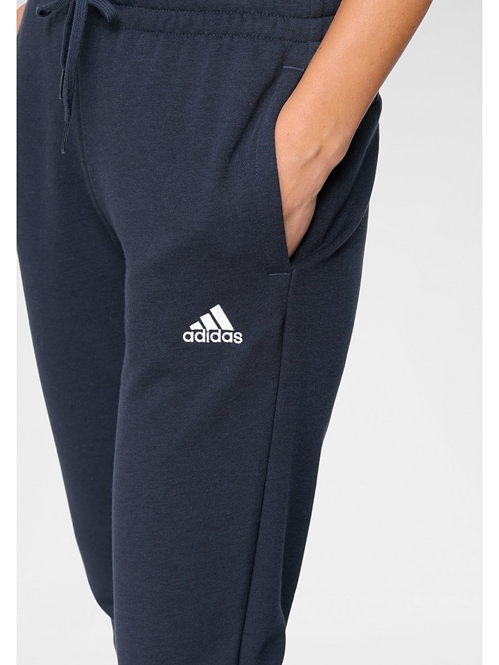 Adidas Спортивные штаны “W LIN FT C PT” темно-синего цвета — фото 3