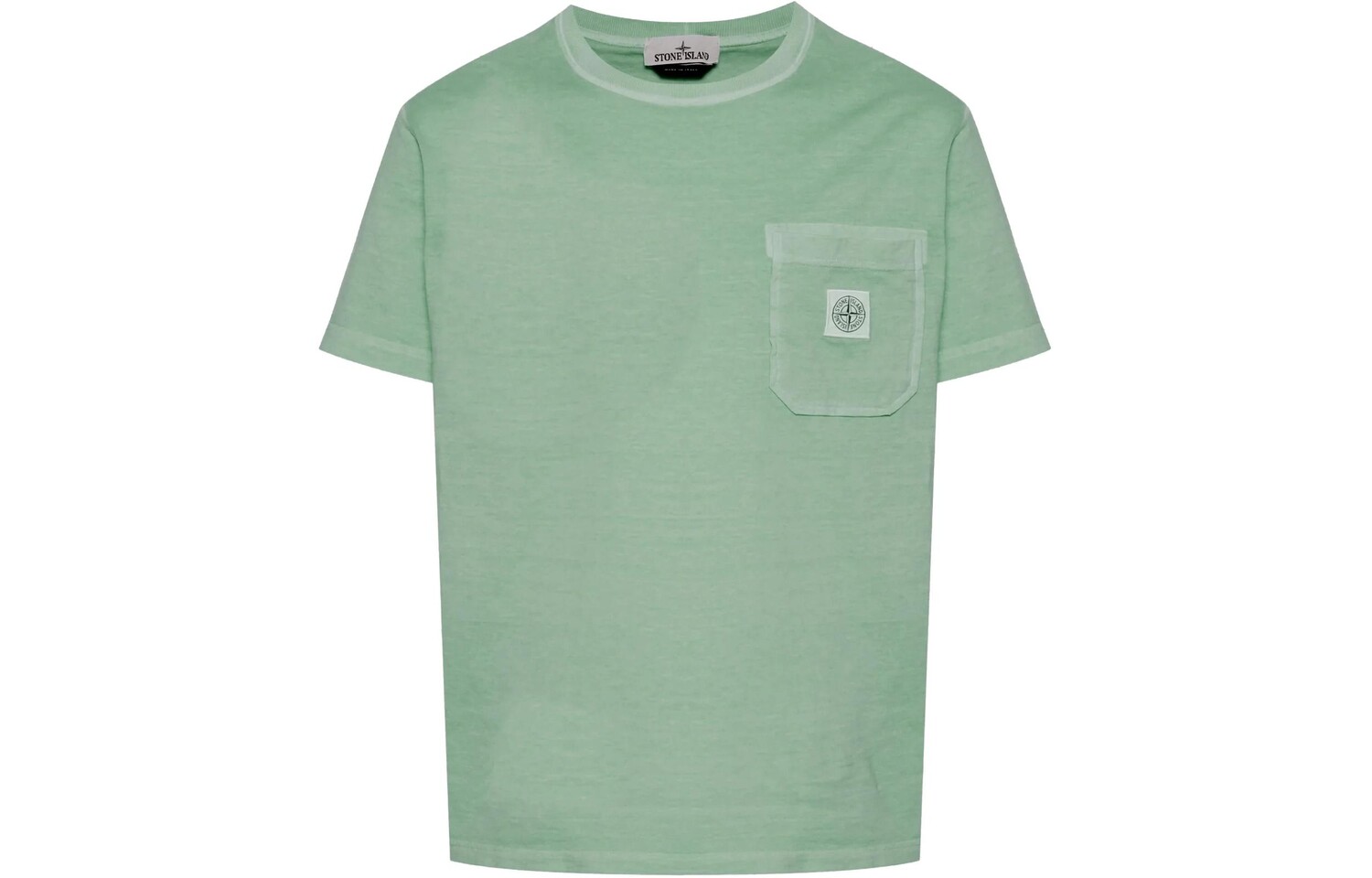 

Футболка мужская зеленая Stone Island, зеленый