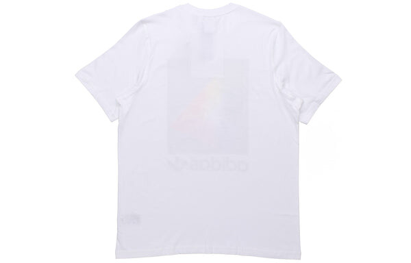 Футболка originals spectrum tee round neck pullover short sleeve white Adidas, белый — фото 2