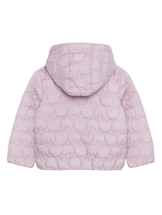 Демисезонная куртка regular fit 2YCUGN042 United Colors Of Benetton, фиолетовый — фото 2