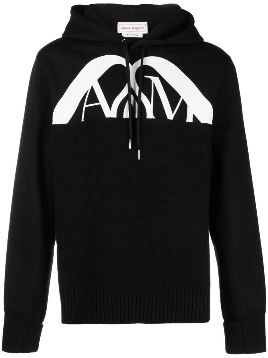 

Alexander McQueen худи с логотипом, черный