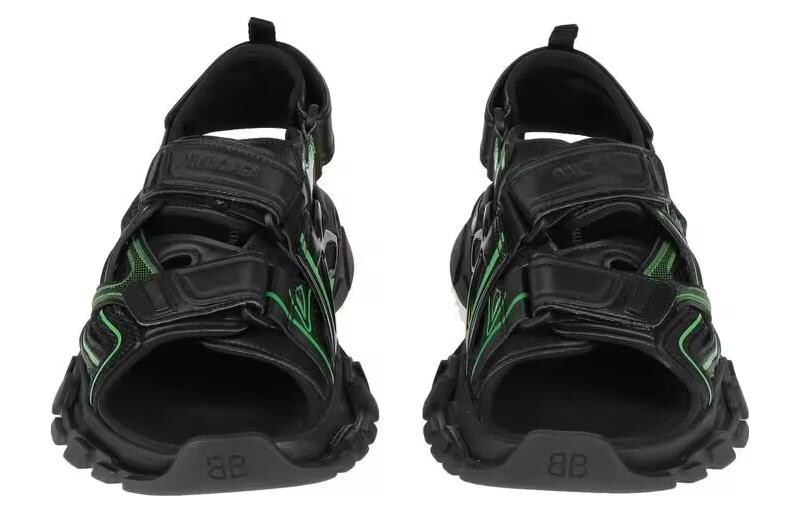 Кроссовки массивные Balenciaga Track 2.0 женские, черный — фото 3