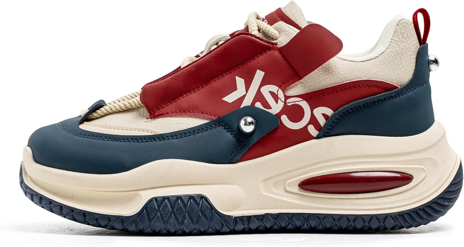 

Мужские повседневные обувь, модные кроссовки, легкая обувь, подходящая для ежедневного отдыха, прогулок и путешествий Aokisx, синий