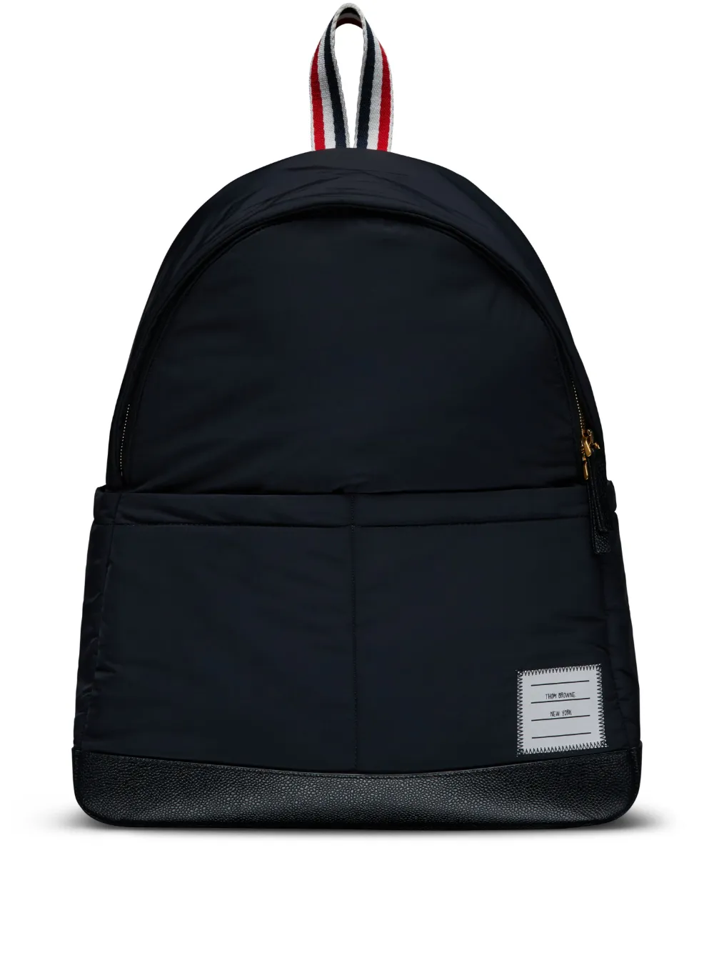 

Рюкзак с логотипом THOM BROWNE, черный